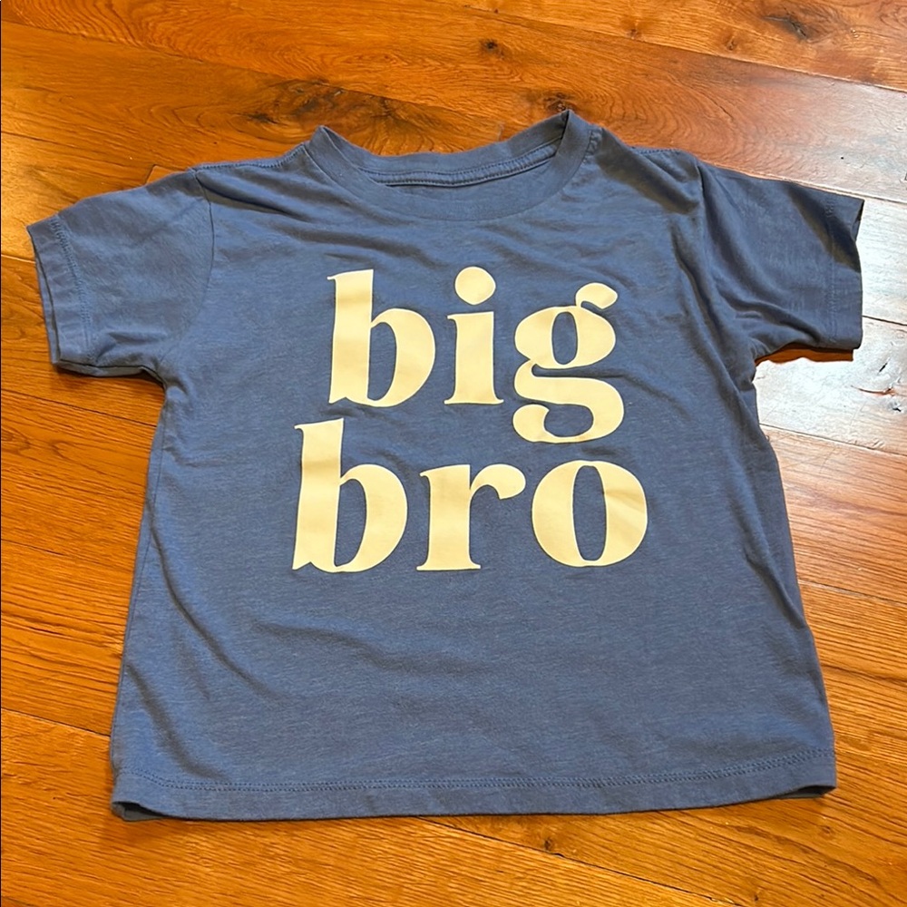 Big Bro Kids Blue T-Shirt